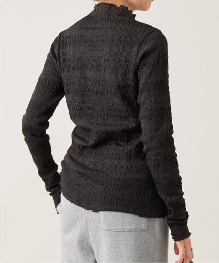 IENA LA BOUCLE「IENA LA BOUCLE ウェーブラッセルハイネックプルオーバー」|Tシャツ・カットソー|