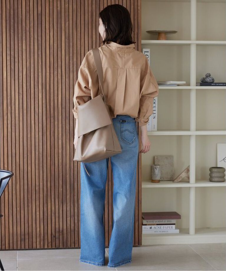 SLOBE IENA「《追加》s.oyamada*SLOBE フェイクレザーBAG」|ショルダー・メッセンジャー|