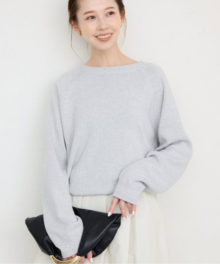 SLOBE IENA「《追加》スムースオーバーニット」|ニット・セーター|
