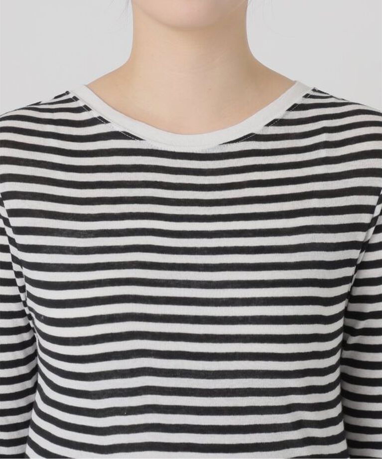 SLOBE IENA「《追加》フライスガーゼシャーリングロンTEE」|Tシャツ・カットソー|