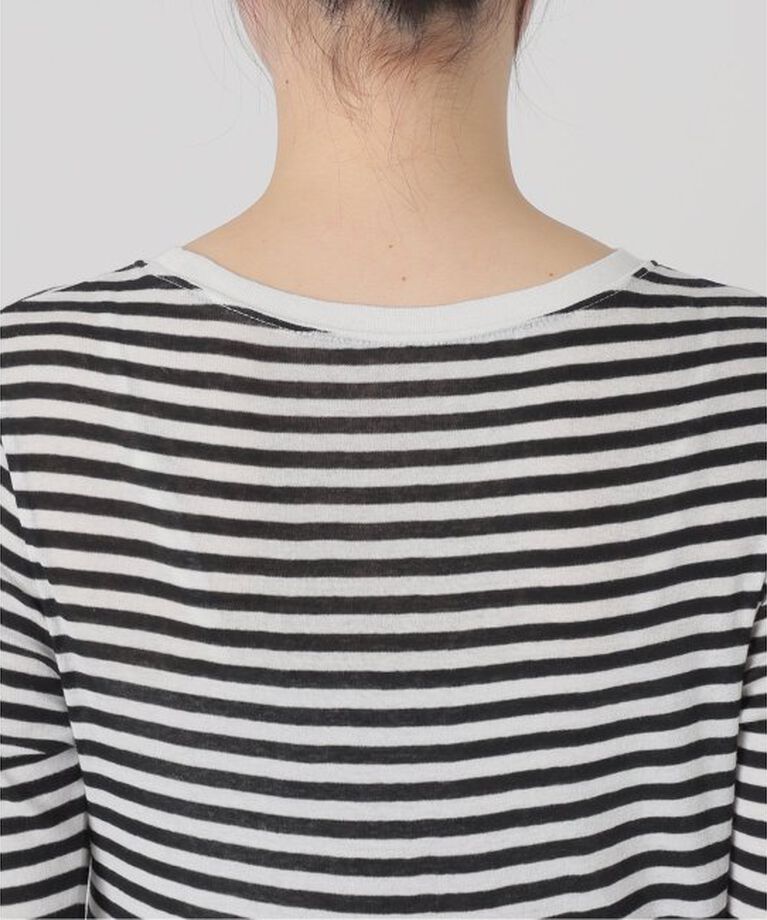 SLOBE IENA「《追加》フライスガーゼシャーリングロンTEE」|Tシャツ・カットソー|