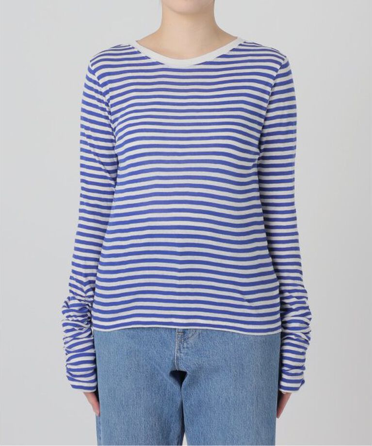 SLOBE IENA「《追加》フライスガーゼシャーリングロンTEE」|Tシャツ・カットソー|
