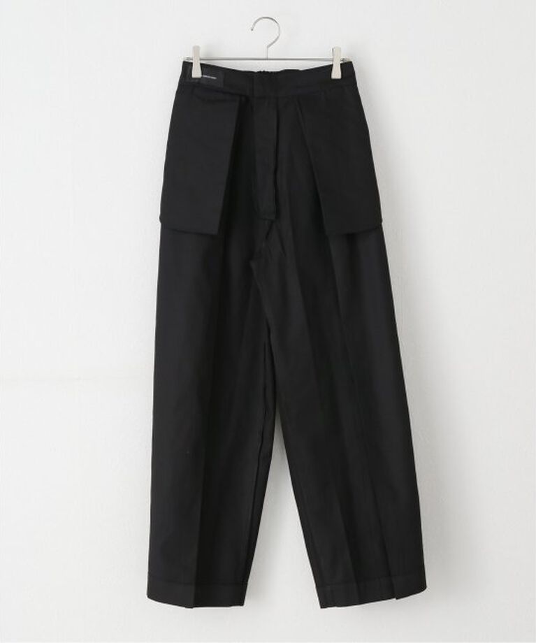 IENA LA BOUCLE「ROSEROMPSTUDIO タックパンツ」|スラックス|