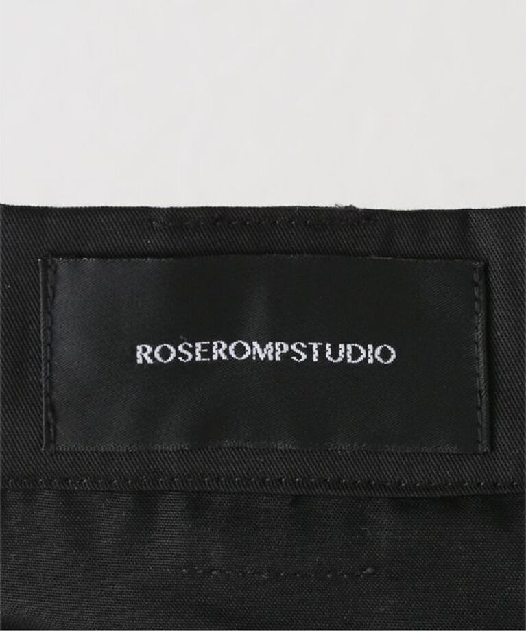 IENA LA BOUCLE「ROSEROMPSTUDIO タックパンツ」|スラックス|