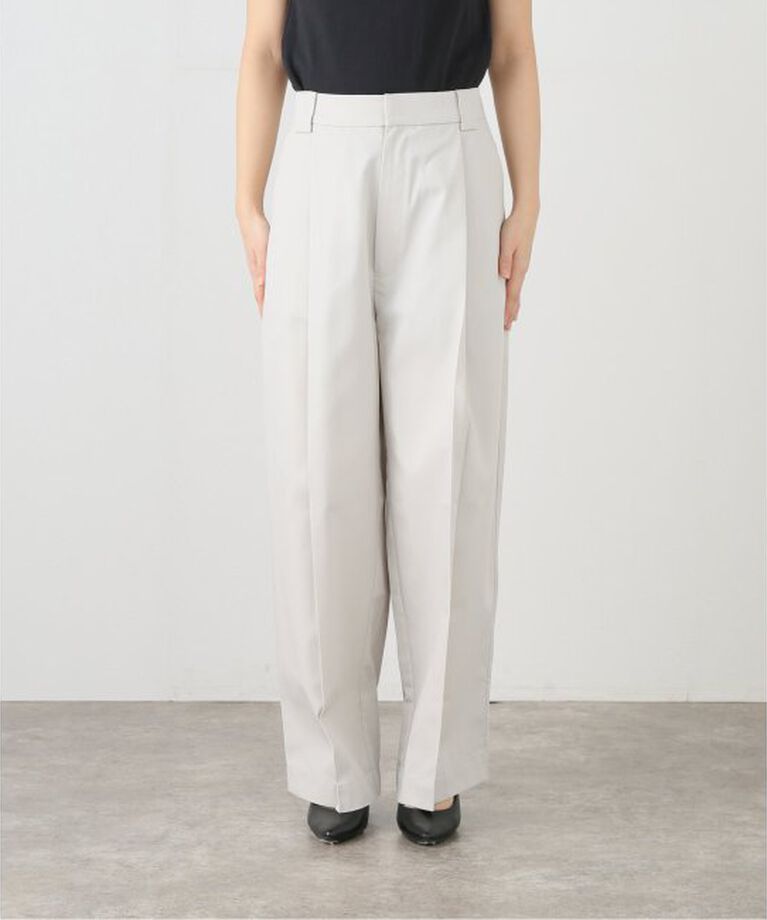 IENA LA BOUCLE「ROSEROMPSTUDIO タックパンツ」|スラックス|