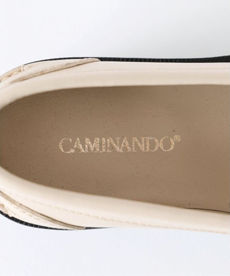 VERMEIL par iena「CAMINANDO（カミナンド）別注ボリュームソールコインローファー ナチュラル」|ローファー|