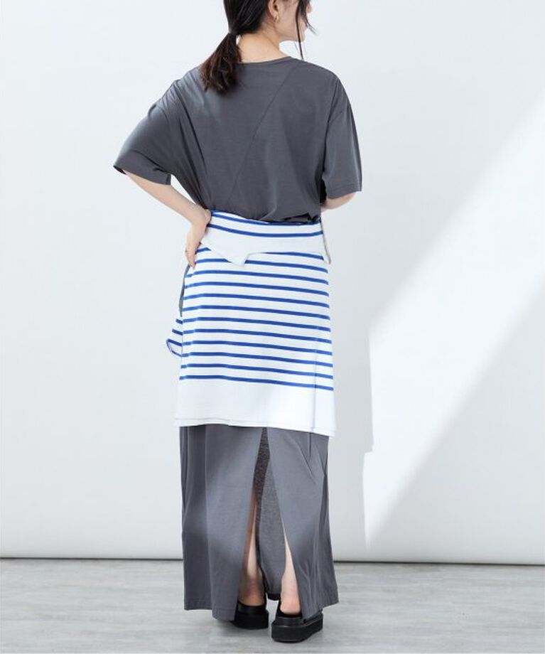 VERMEIL par iena「INSCRIRE アンスクリア  Light Jersey Long Skirt I25SSCUT20」|スカート|