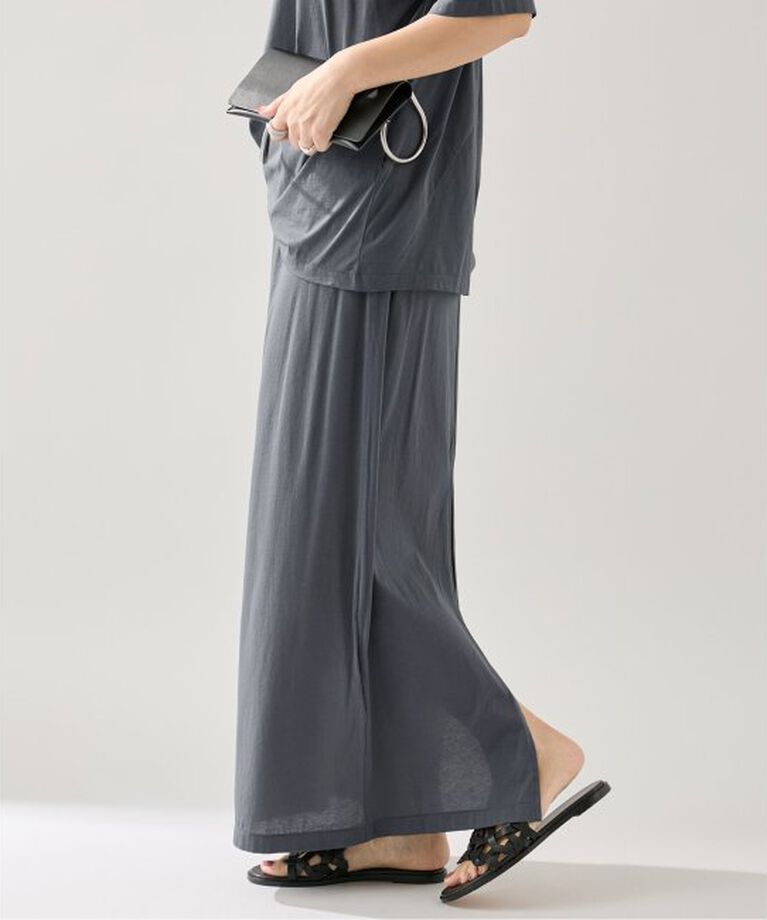 VERMEIL par iena「INSCRIRE アンスクリア  Light Jersey Long Skirt I25SSCUT20」|スカート|