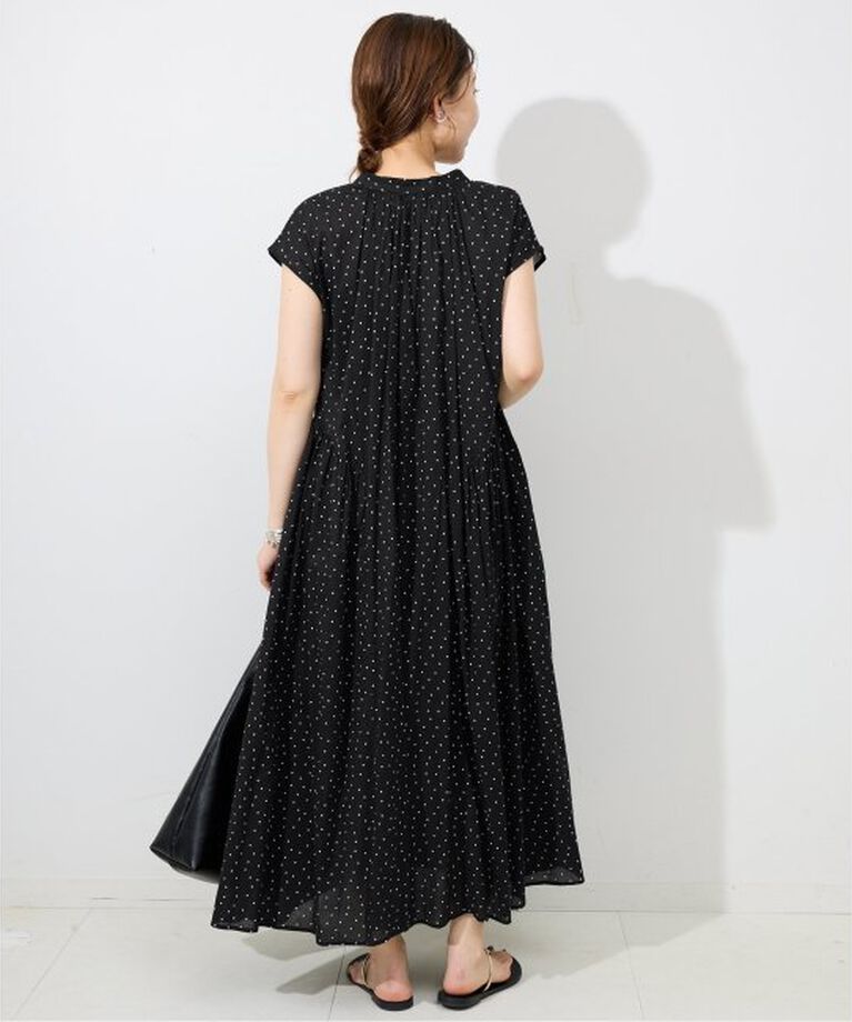 SLOBE IENA「《予約》コットンボイルサイドティアードワンピース」|ワンピース|
