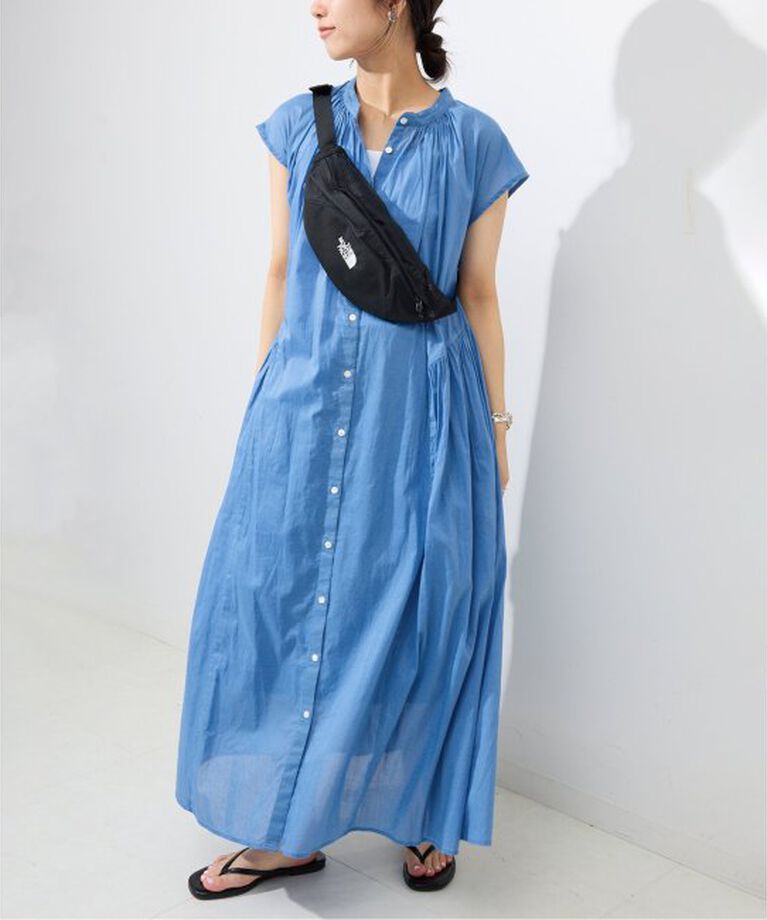 SLOBE IENA「《予約》コットンボイルサイドティアードワンピース」|ワンピース|