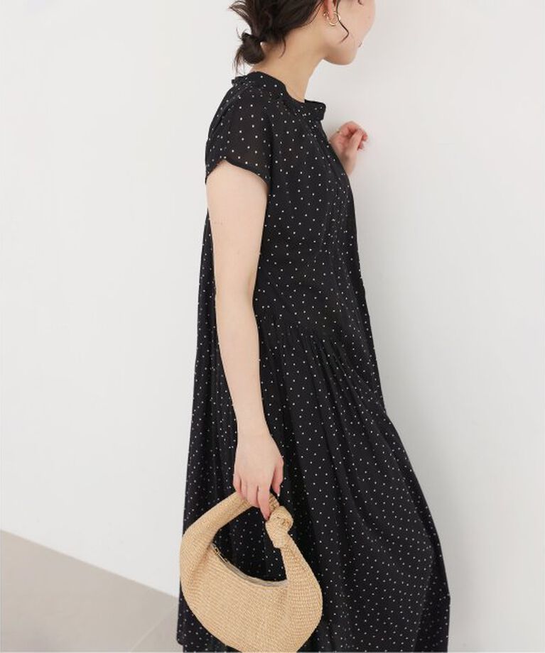 SLOBE IENA「《予約》コットンボイルサイドティアードワンピース」|ワンピース|