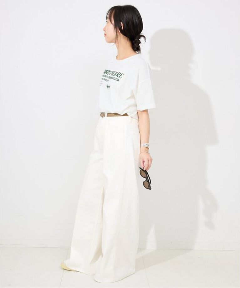 SLOBE IENA「《予約》GOAT/ゴート SLOBE別注 ロゴパックTEE」|Tシャツ・カットソー|