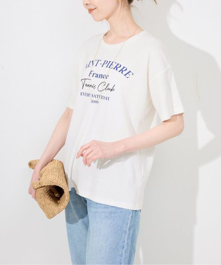 SLOBE IENA「《予約》GOAT/ゴート SLOBE別注 ロゴパックTEE」|Tシャツ・カットソー|