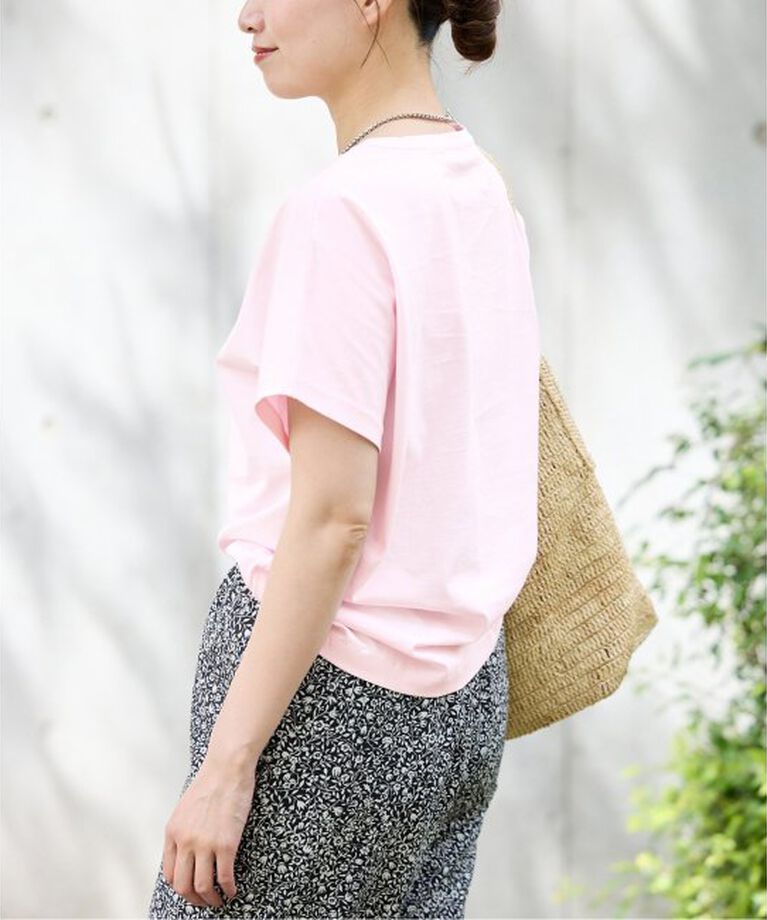 IENA「ATON/エイトン SUVIN 60/2 CAP SLEEVE TEE Tシャツ」|Tシャツ・カットソー|
