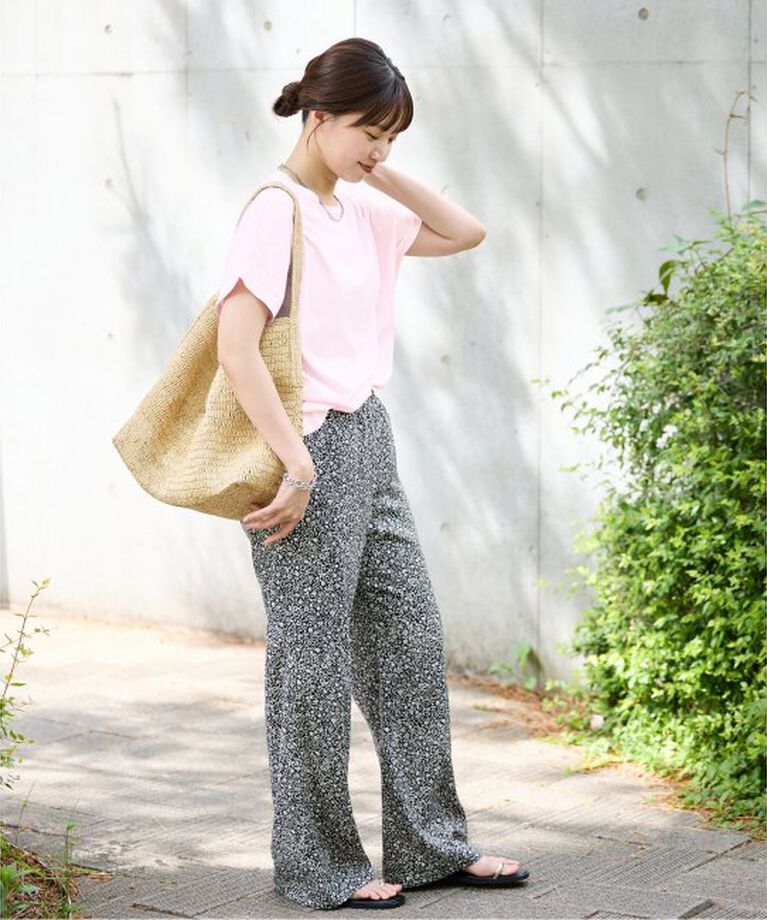 IENA「ATON/エイトン SUVIN 60/2 CAP SLEEVE TEE Tシャツ」|Tシャツ・カットソー|