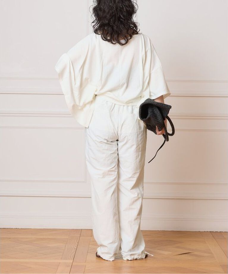 IENA LA BOUCLE「FOLKIN' VIOLETTE ROOM/フォーキン バイオレットルーム イージーパンツ」|その他|