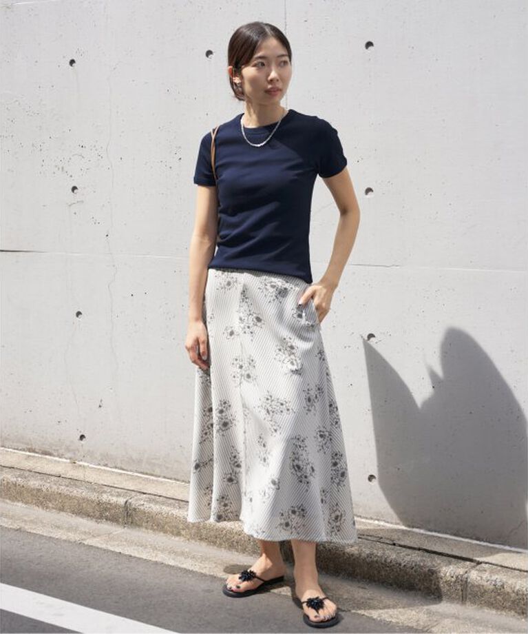 IENA「FLORE FLORE/フローレフローレ CAR TEE Tシャツ」|Tシャツ・カットソー|