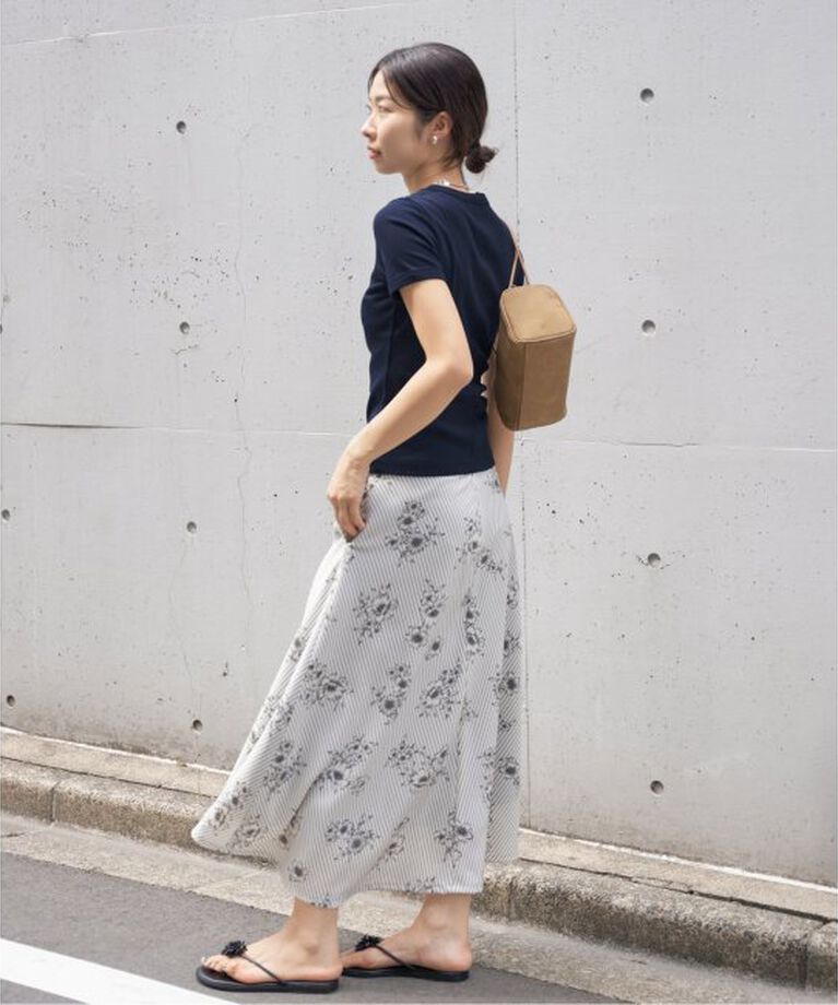 IENA「FLORE FLORE/フローレフローレ CAR TEE Tシャツ」|Tシャツ・カットソー|