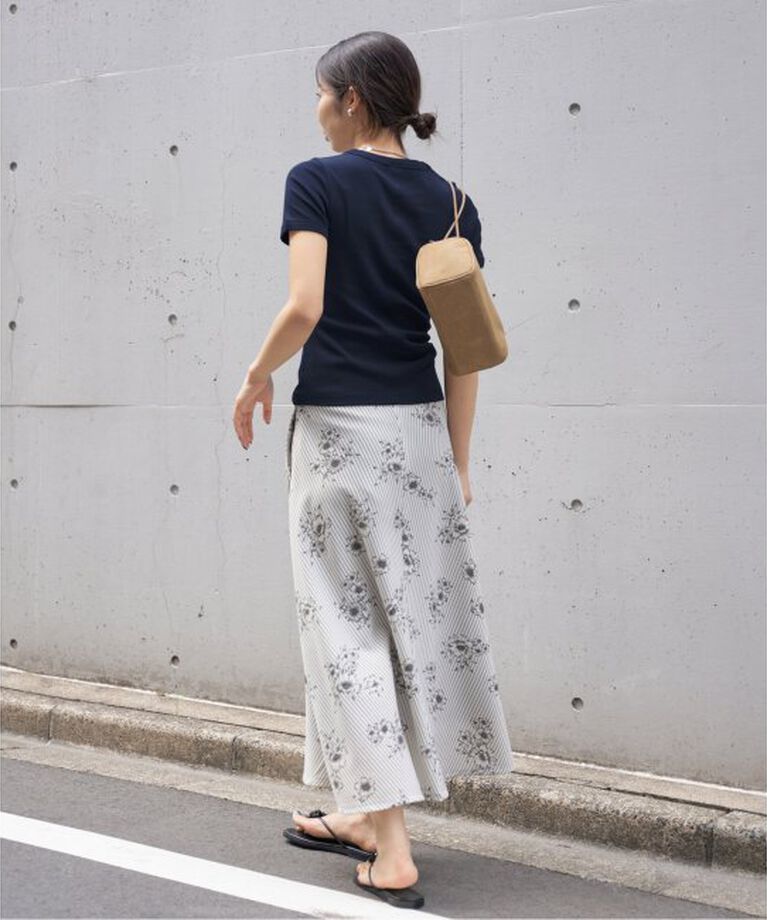 IENA「FLORE FLORE/フローレフローレ CAR TEE Tシャツ」|Tシャツ・カットソー|