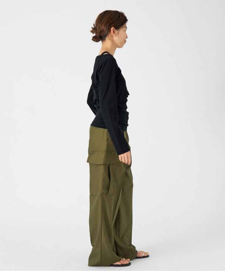 IENA「ONIT/オニット SHORT LS TEE+AS CAMI」|Tシャツ・カットソー|