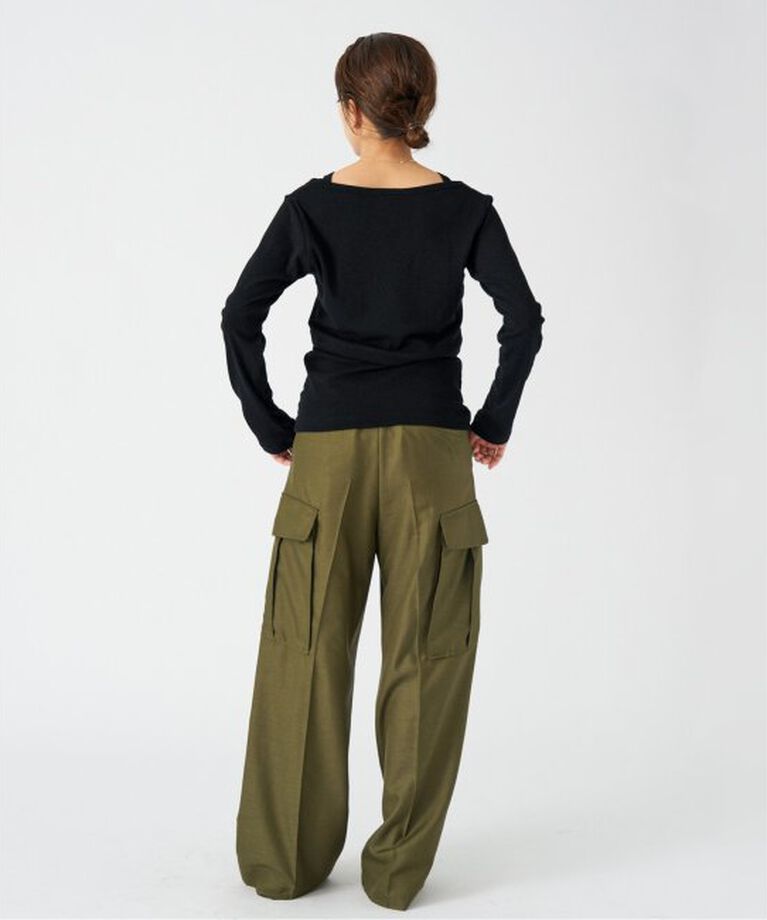 IENA「ONIT/オニット SHORT LS TEE+AS CAMI」|Tシャツ・カットソー|
