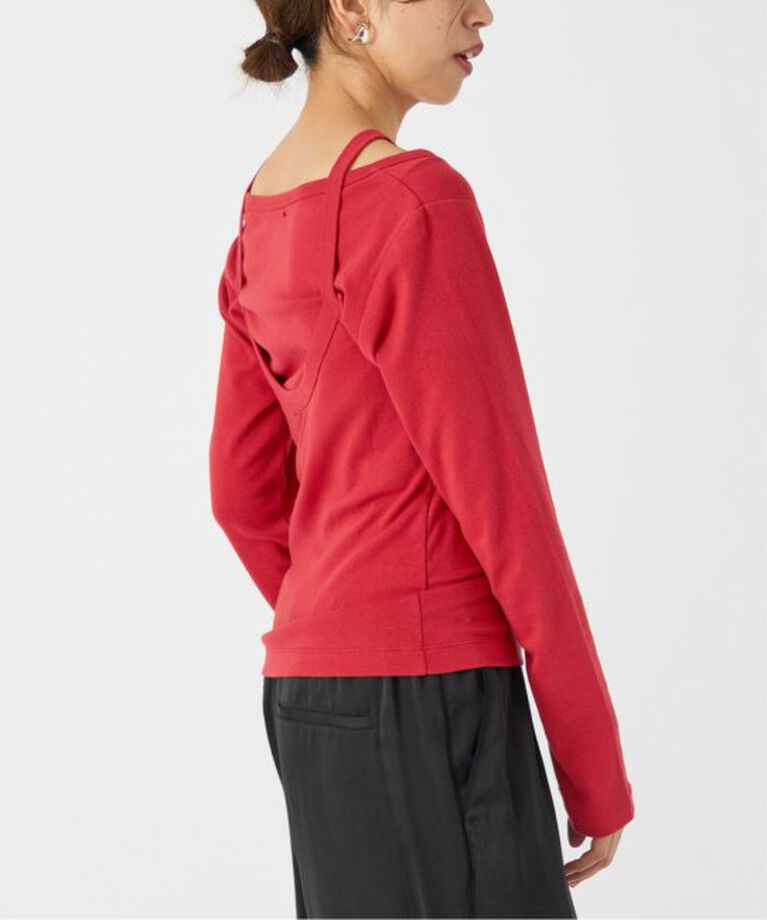 IENA「ONIT/オニット SHORT LS TEE+AS CAMI」|Tシャツ・カットソー|