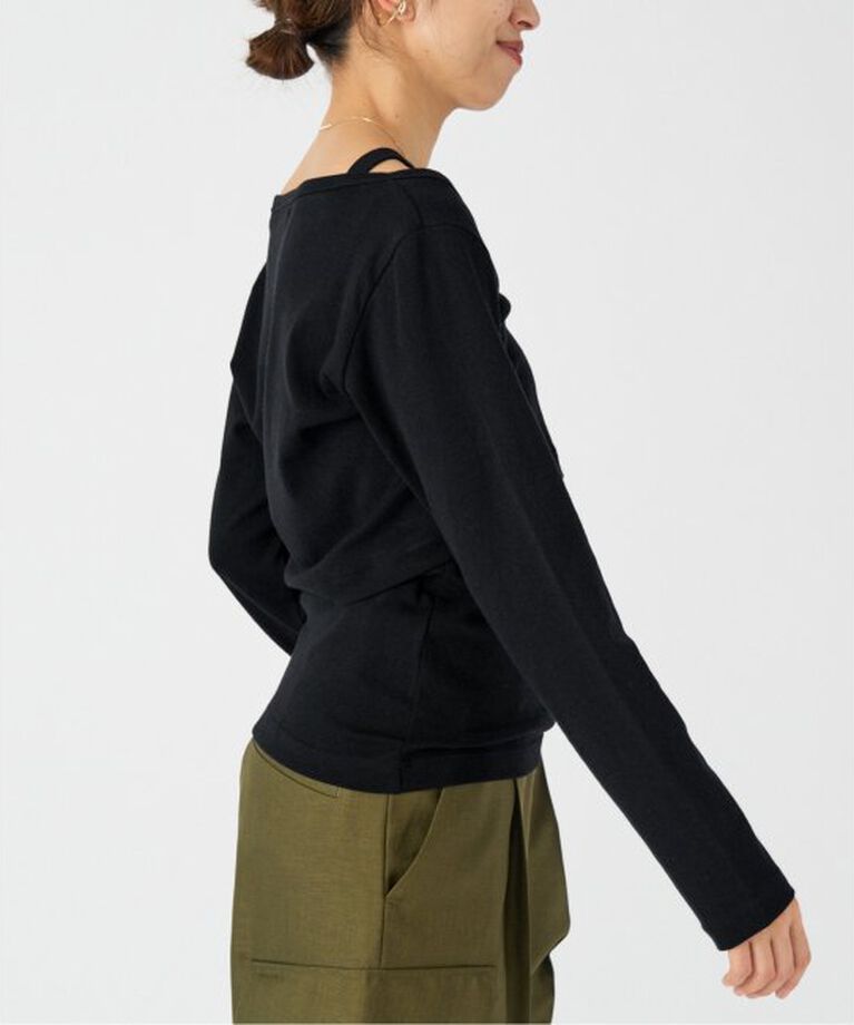 IENA「ONIT/オニット SHORT LS TEE+AS CAMI」|Tシャツ・カットソー|