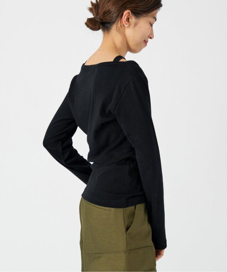 IENA「ONIT/オニット SHORT LS TEE+AS CAMI」|Tシャツ・カットソー|
