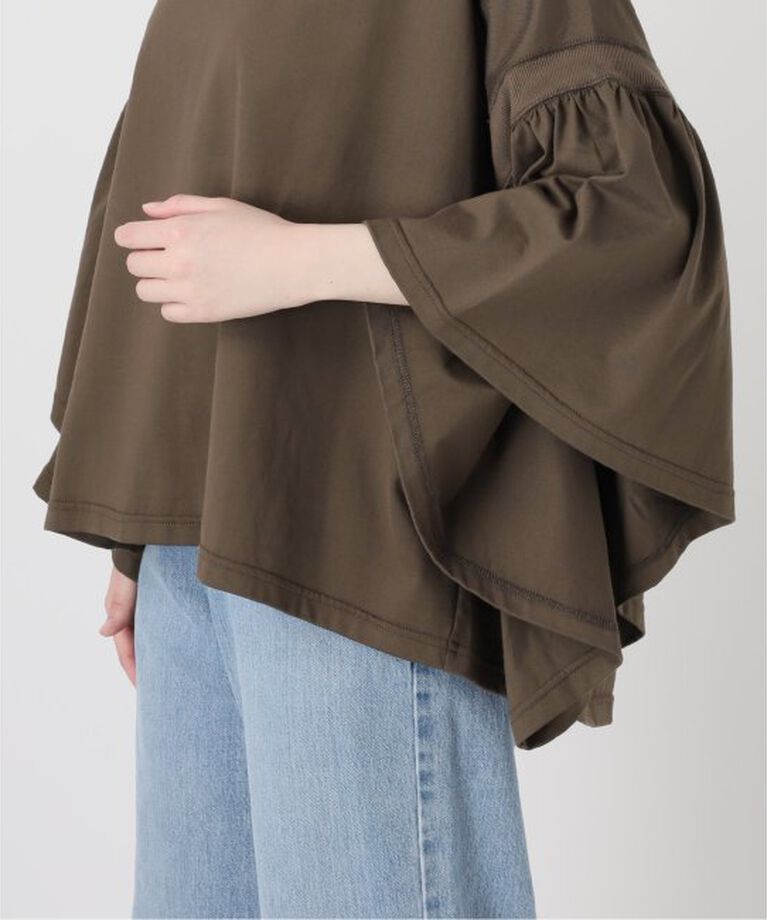 IENA「《予約》COGTHEBIGSMOKE/コグザビッグスモーク LAURA GATHERED SLV TOP」|Tシャツ・カットソー|