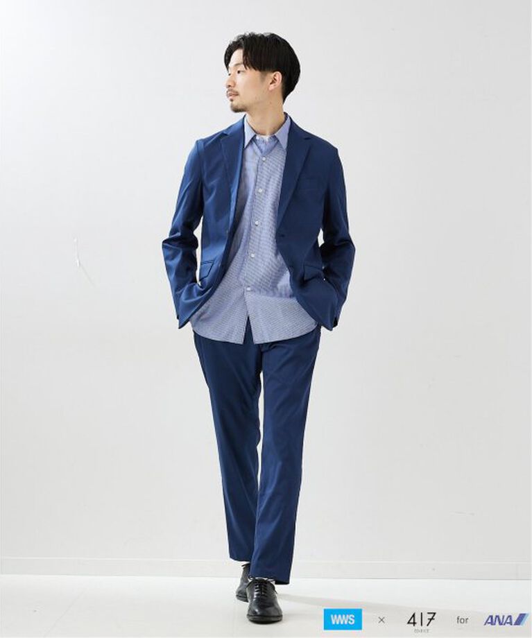 417 EDIFICE「【WWS / ワークウェアスーツ】417別注 for ANAジャケット Ver.2.5」|テーラードジャケット|ネイビー