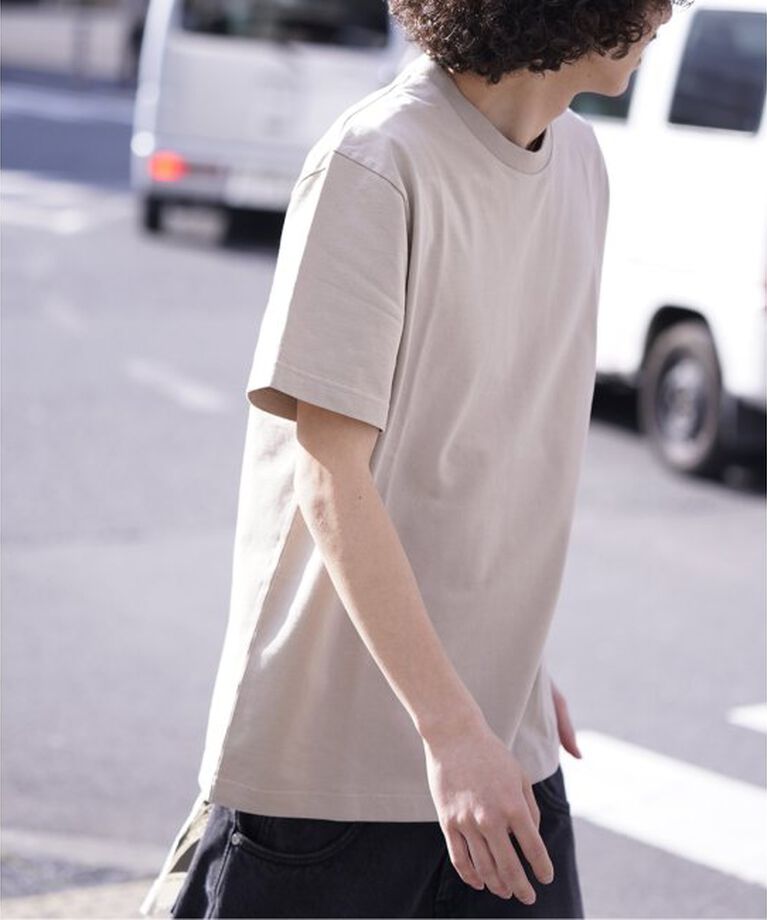 PULP「【ndx / エヌディーエックス】BOXY T-SH」|Tシャツ・カットソー|ベージュ
