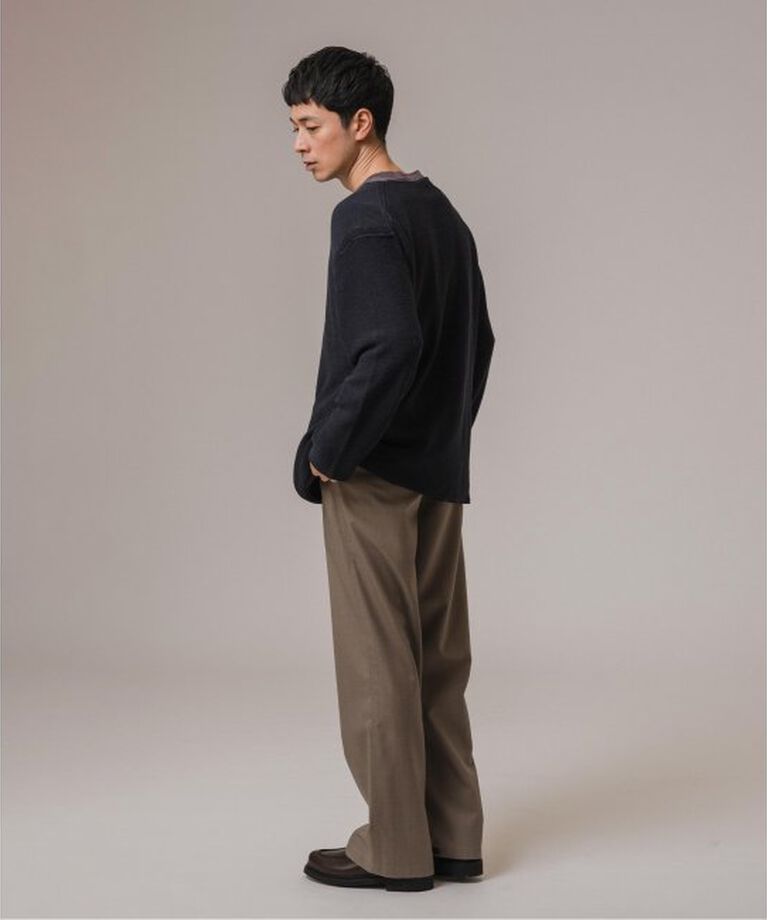EDIFICE「CHILL FIT ワイドネック ニット」|ニット・セーター|