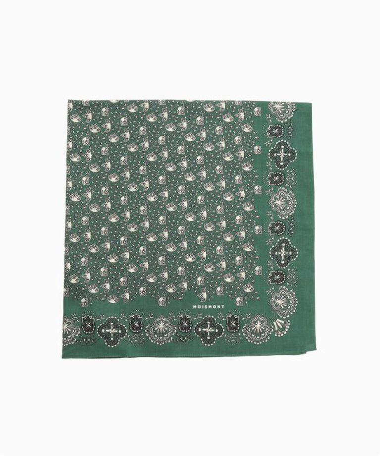 417 EDIFICE「MOISMONT / モワモン Scarf 675」|バンダナ・スカーフ|グリーン