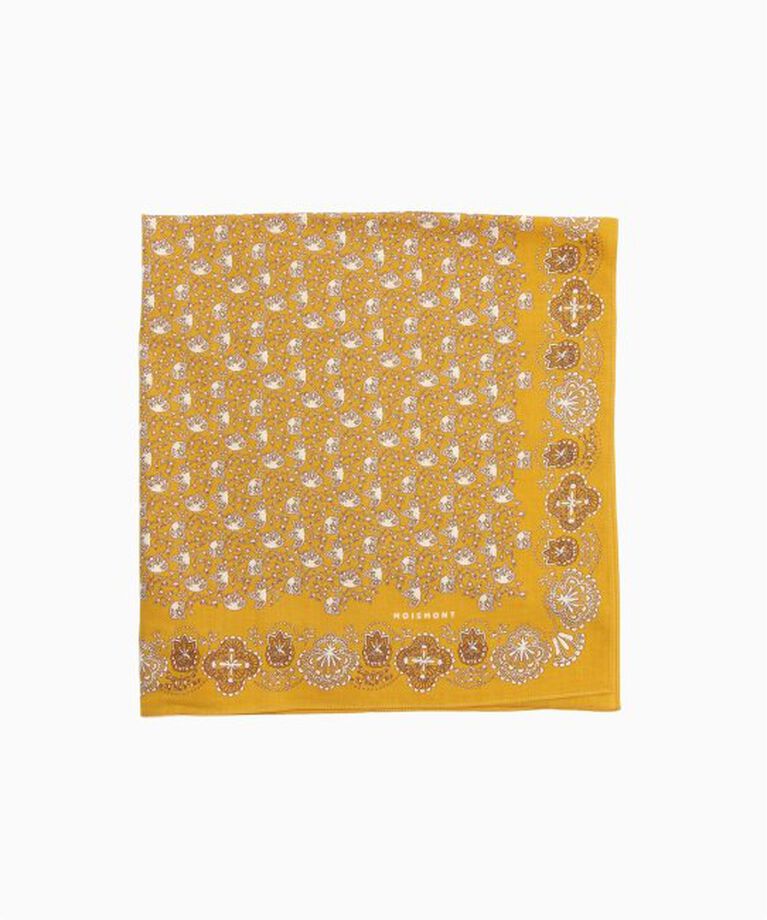 417 EDIFICE「MOISMONT / モワモン Scarf 675」|バンダナ・スカーフ|イエロー