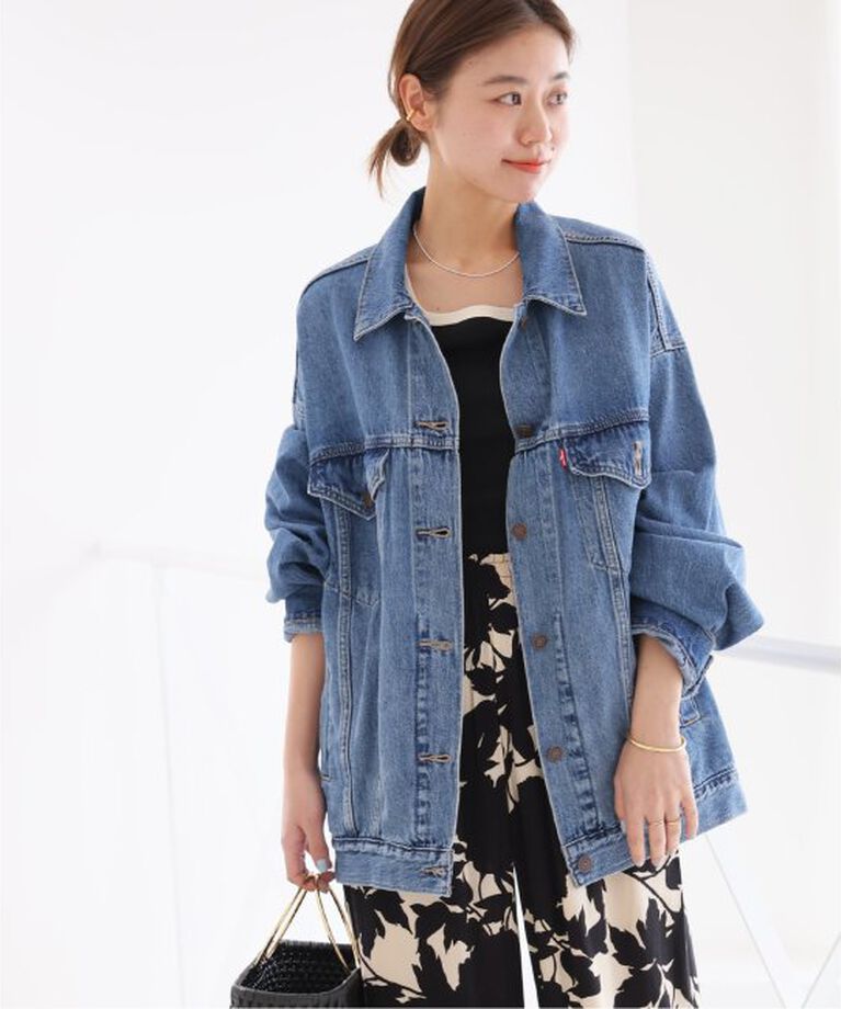 JOURNAL STANDARD relume「《追加》【LEVI’S/リーバイス】XL WOMENS TRUCKER：デニムジャケット」|デニムジャケット|