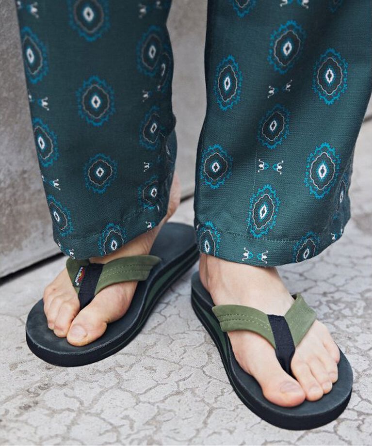 JOURNAL STANDARD relume「RAINBOW SANDALS / レインボーサンダル 別注 Double Layer レザーサンダル」|サンダル|