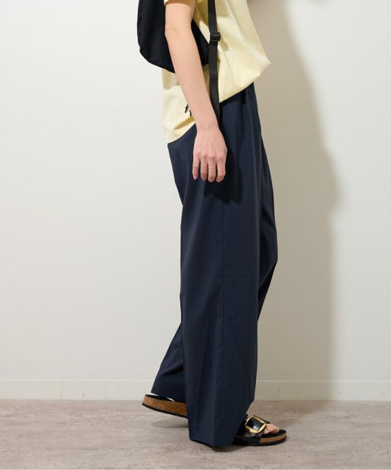 JOURNAL STANDARD relume「《追加2》トロギャザータックパンツ」|スラックス|ネイビー