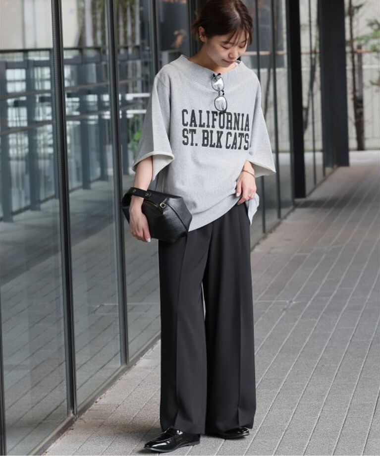 JOURNAL STANDARD relume「サスペンダーワイドパンツ（無地）」|スラックス|