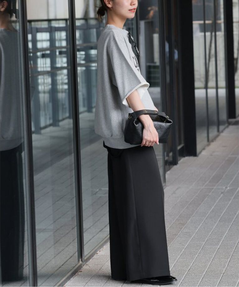 JOURNAL STANDARD relume「サスペンダーワイドパンツ（無地）」|スラックス|