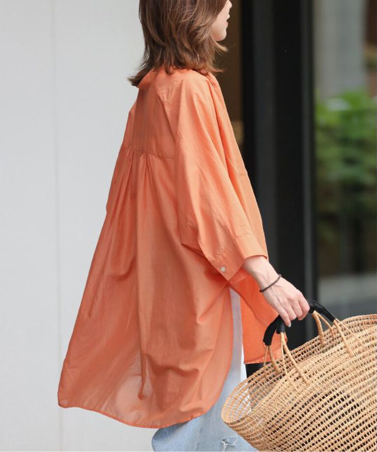 JOURNAL STANDARD relume「《追加》コットンボイルドルマンスリーブシャツ」|シャツ・ブラウス|