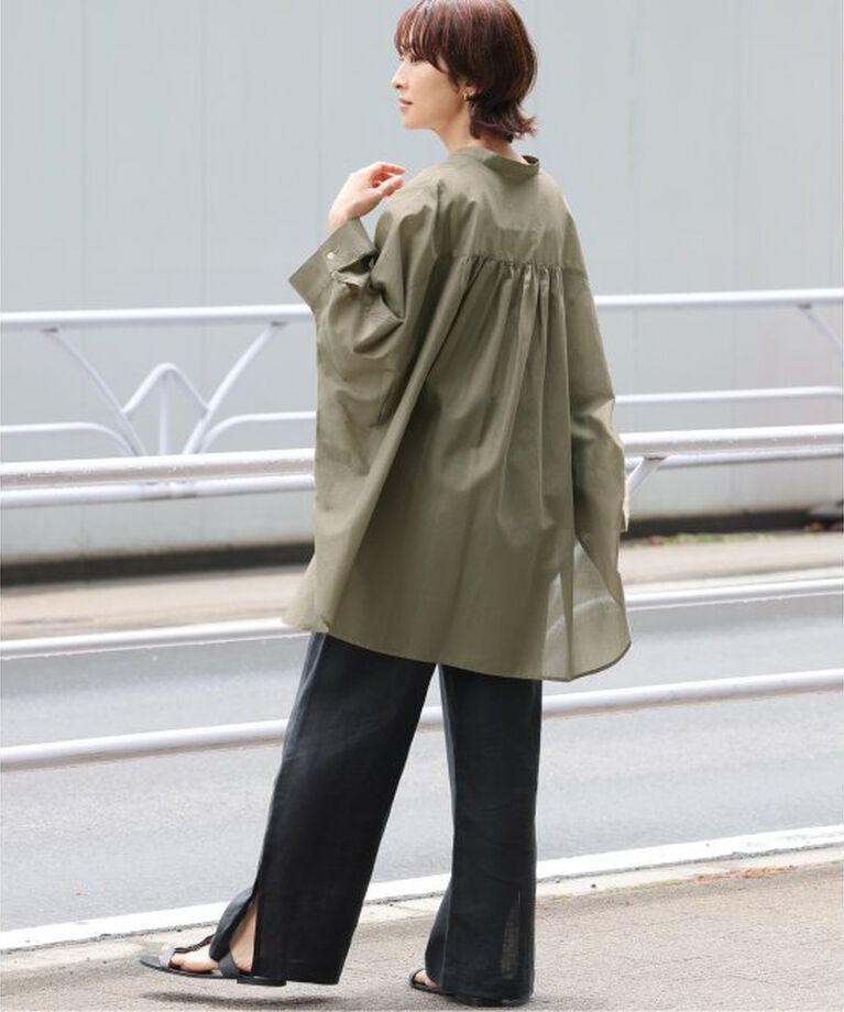 JOURNAL STANDARD relume「《追加》コットンボイルドルマンスリーブシャツ」|シャツ・ブラウス|