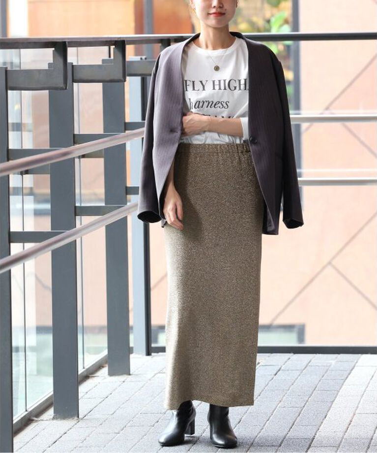 JOURNAL STANDARD relume「ラメIラインスカート」|スカート|