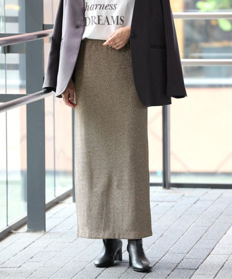 JOURNAL STANDARD relume「ラメIラインスカート」|スカート|