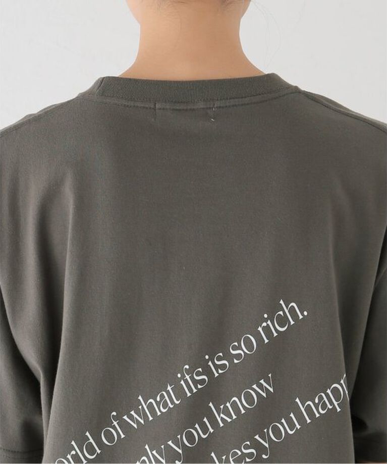 journal standard L'essage「《別注》【SKIN/スキン】dont think T-SHIRTS：Tシャツ」|Tシャツ・カットソー|