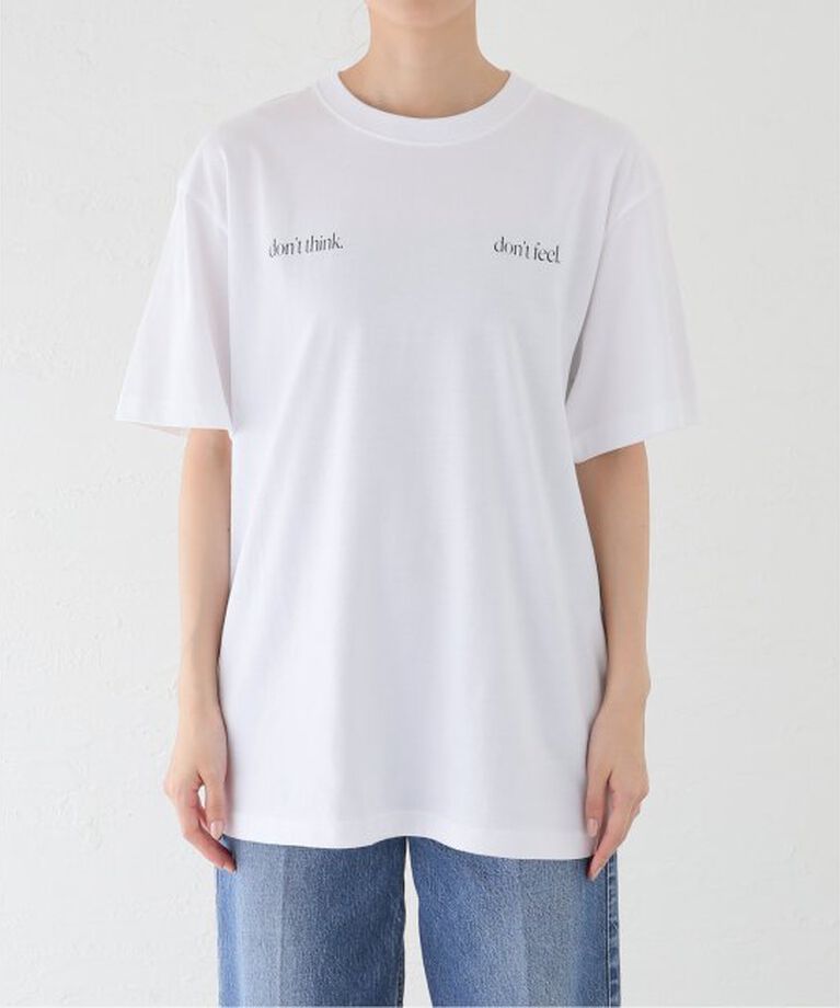 journal standard L'essage「《別注》【SKIN/スキン】dont think T-SHIRTS：Tシャツ」|Tシャツ・カットソー|