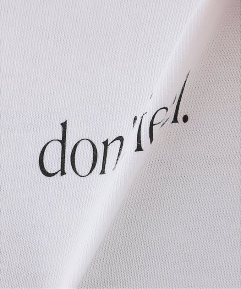 journal standard L'essage「《別注》【SKIN/スキン】dont think T-SHIRTS：Tシャツ」|Tシャツ・カットソー|
