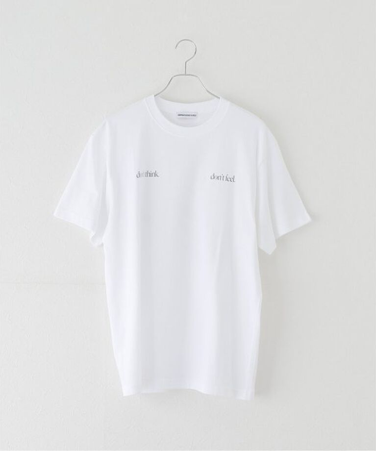 journal standard L'essage「《別注》【SKIN/スキン】dont think T-SHIRTS：Tシャツ」|Tシャツ・カットソー|