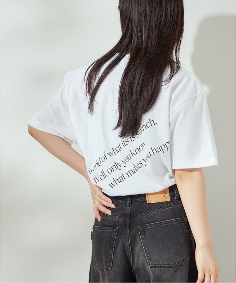 journal standard L'essage「《別注》【SKIN/スキン】dont think T-SHIRTS：Tシャツ」|Tシャツ・カットソー|