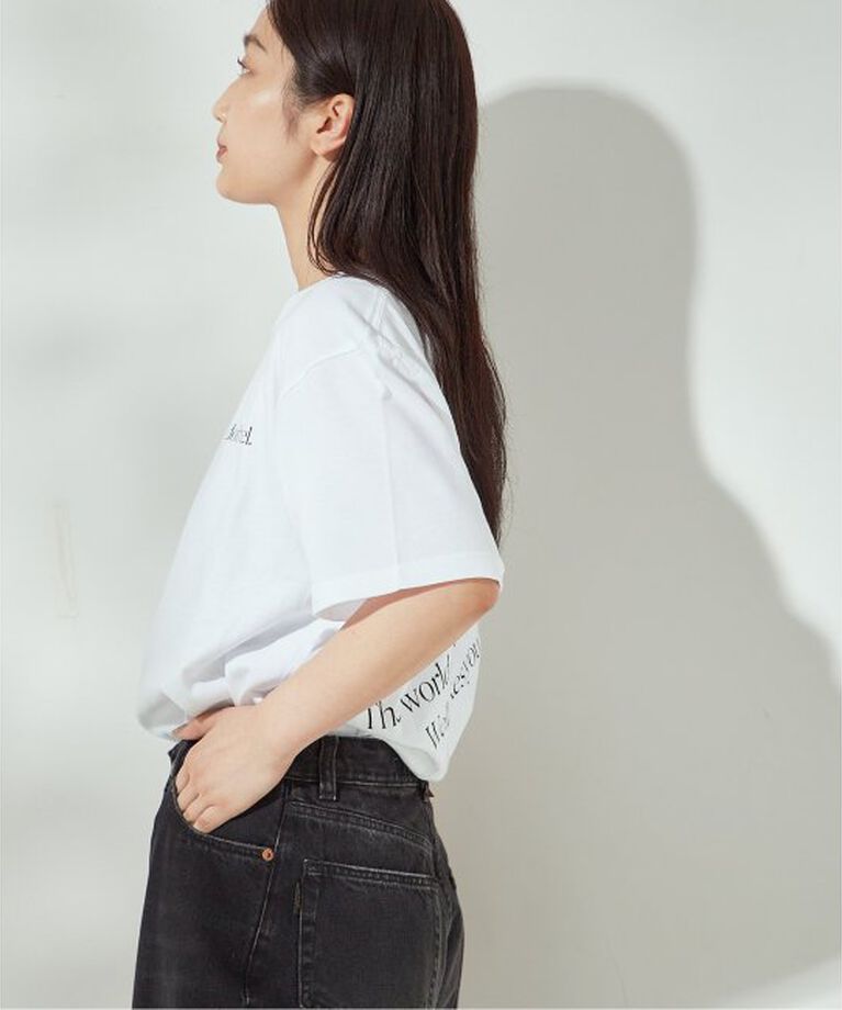 journal standard L'essage「《別注》【SKIN/スキン】dont think T-SHIRTS：Tシャツ」|Tシャツ・カットソー|