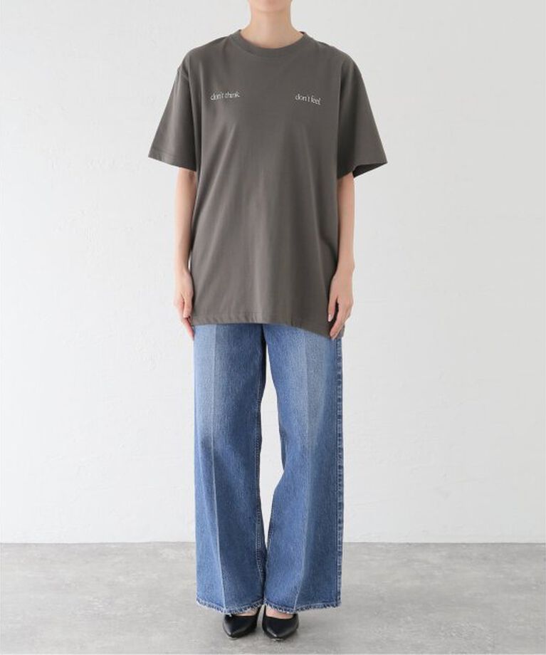 journal standard L'essage「《別注》【SKIN/スキン】dont think T-SHIRTS：Tシャツ」|Tシャツ・カットソー|